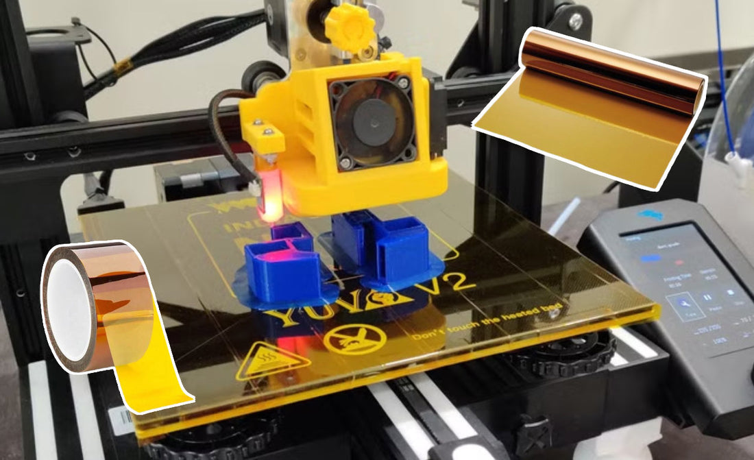 Polyimide Tape for 3D Printing – Heat Resistant & No Residue