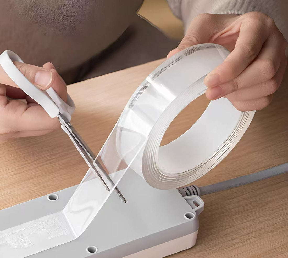 Nano Traceless Double-Sided Tape – Washable & Reusable for Home & Industry