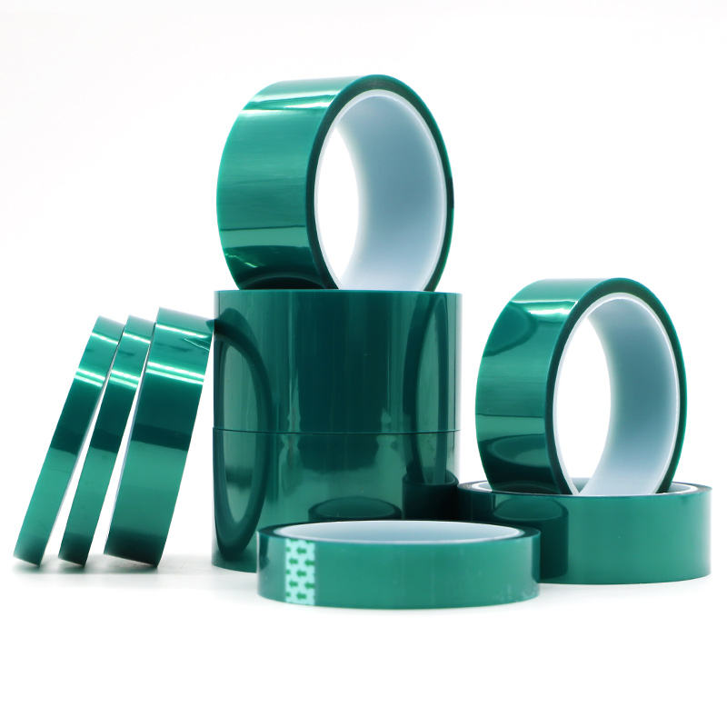 Green Polyester Tape – 8mm33m for Glass Interlayer & Insulation