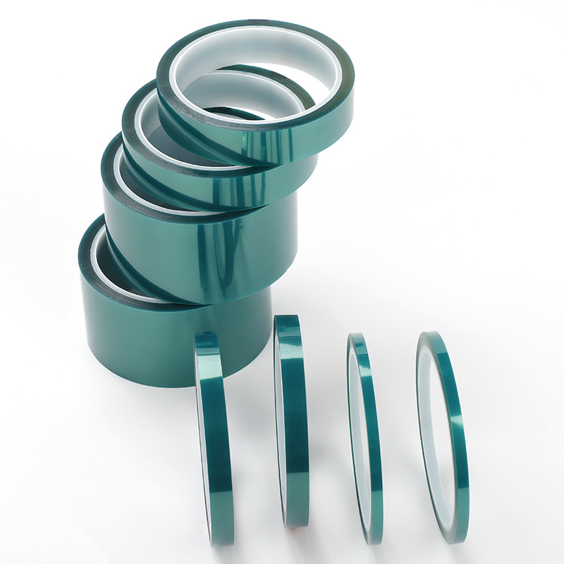 Green Polyester Tape – 8mm33m for Glass Interlayer & Insulation