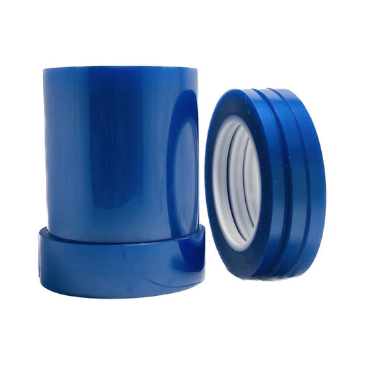 60mic Blue Polyester Tape – 8mm33m for Insulation & Sealing