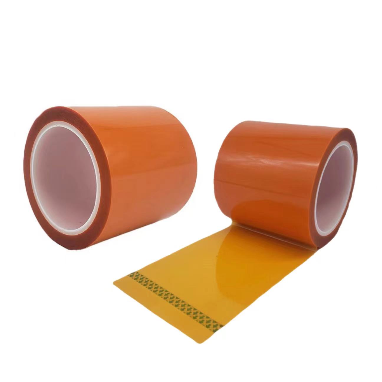 Orange Polyester Tape – Flame Retardant & High Temp Resistant
