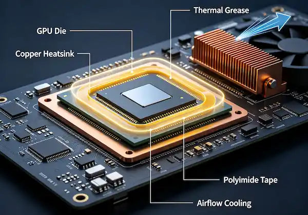 How Polyimide Tape Protects GPUs in High-Performance Computing