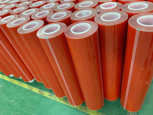 Red Polyester Tape for High Temperature Masking | Industrial Grade Solution
