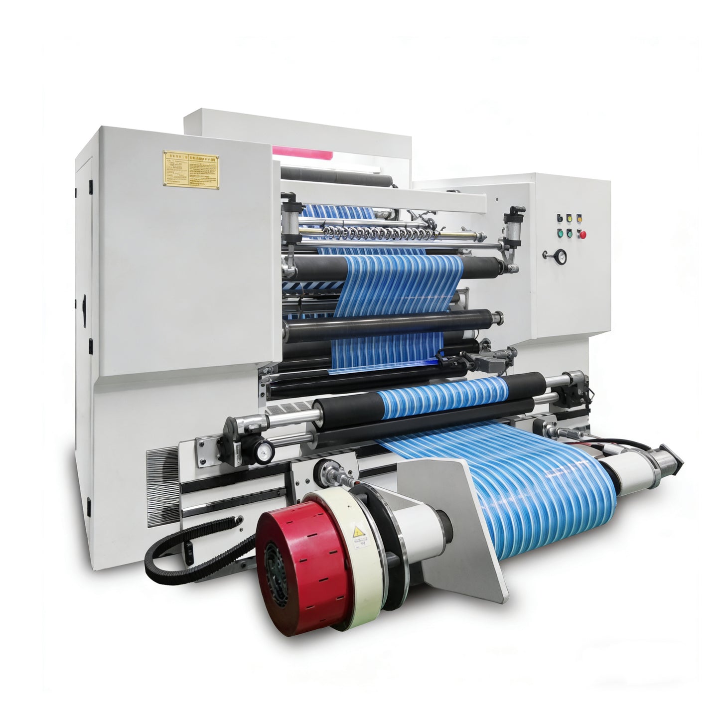 Automatic High-Speed Vertical Slitter: The Compact Space Efficiency Expert for Web Converting