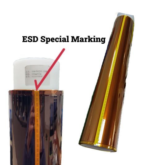ESD Polyimide Tape – 260°C Heat Resistant for PCB & Semiconductor
