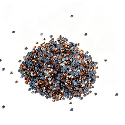 Apricot SS6 Hot Fix Rhinestones | Glass Crystal Stones for Garment Heat Transfer Decoration