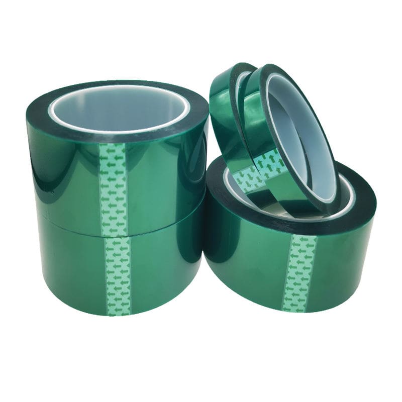 Polyester Masking Tape for Powder Coating | High Temperature Green Tape for Clean Lines & No Residue