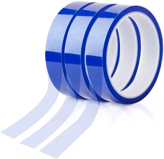 60mic Blue Polyester Tape – 8mm33m for Insulation & Sealing