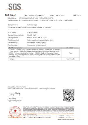 SGS Verified Supplier