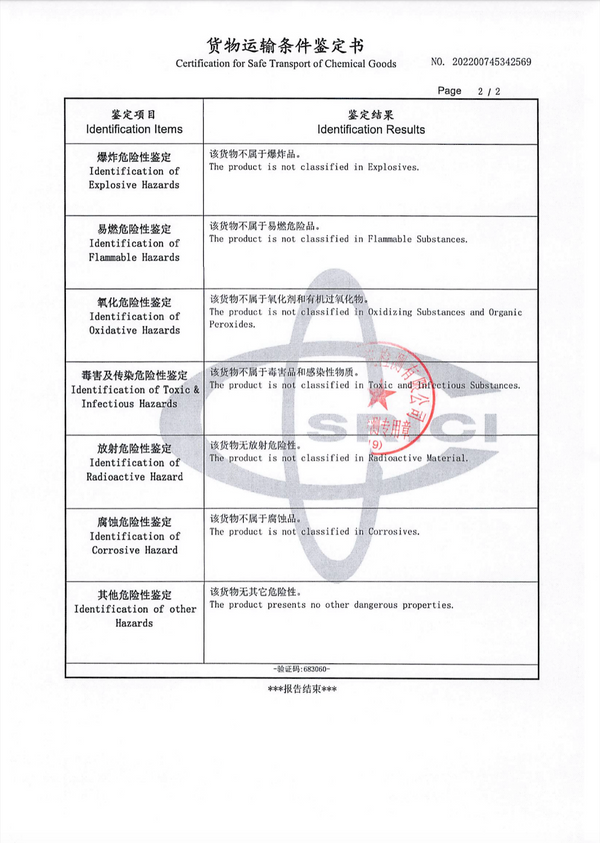 Cargo transport condition assessment
