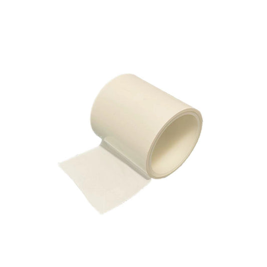 White Polyester Silicone Tape – 260°C Flame Retardant (50mm33m)