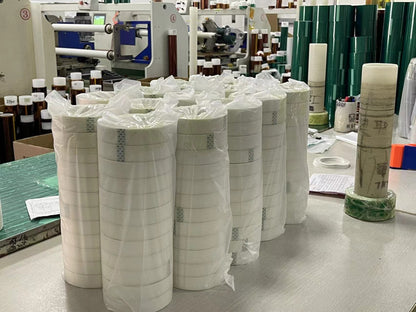 White Glass Cloth Silicone Tape 260°C | 20mm Heat Resistant Insulation Tape