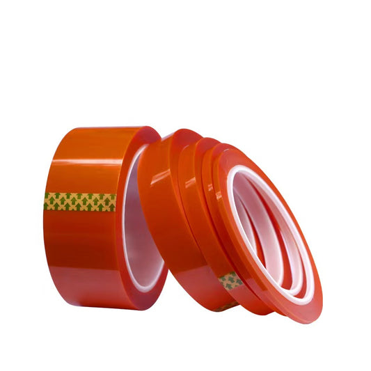 Orange Polyester Tape – Flame Retardant & High Temp Resistant